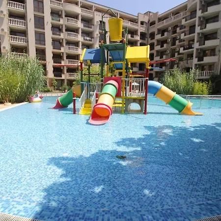 Ivory Cascadas Studio Sunny Beach Exterior photo